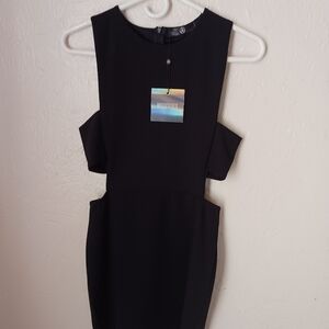 Black pencil dress